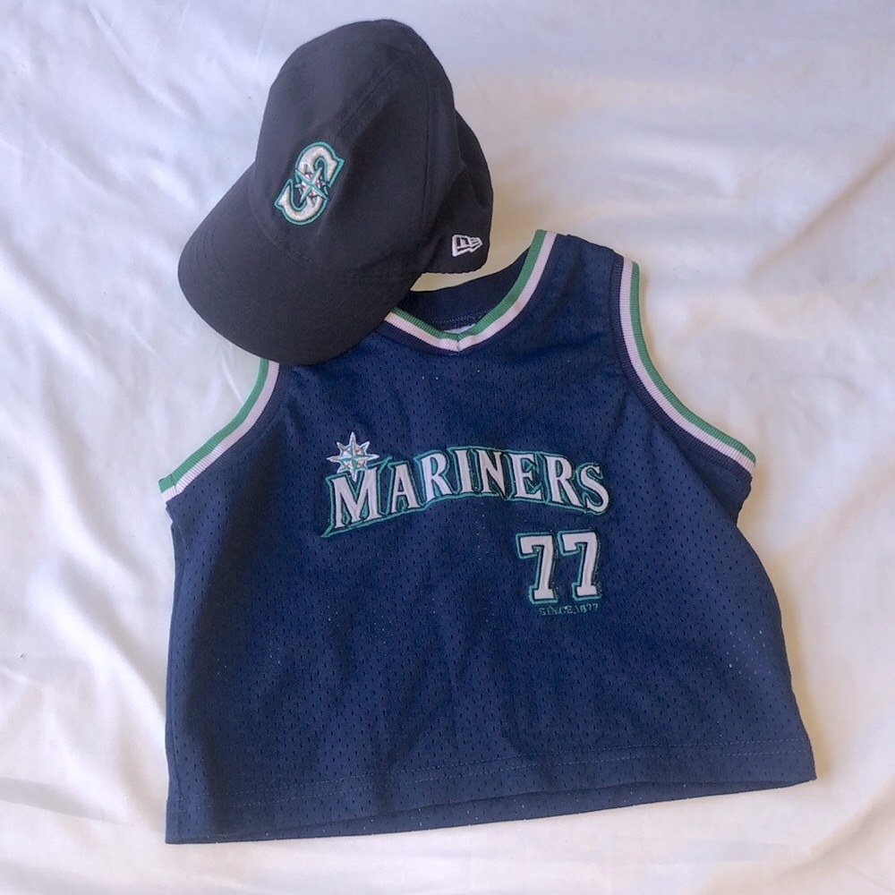 Seattle Mariners Infant Hat & Top 24m Genuine Merchandise